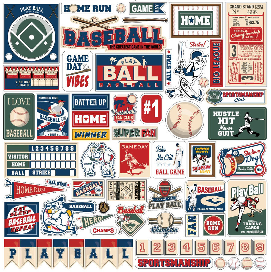 Element Stickers - Home Run Collection - Echo Park