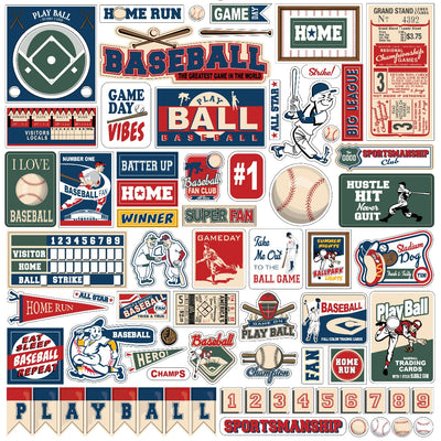 Element Stickers - Home Run Collection - Echo Park