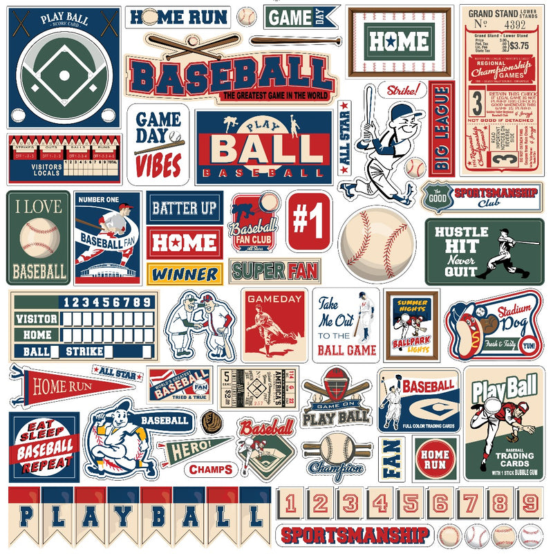 Element Stickers - Home Run Collection - Echo Park