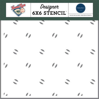 Take Me Out Stencil, 6x6 - Home Run Collection - Echo Park