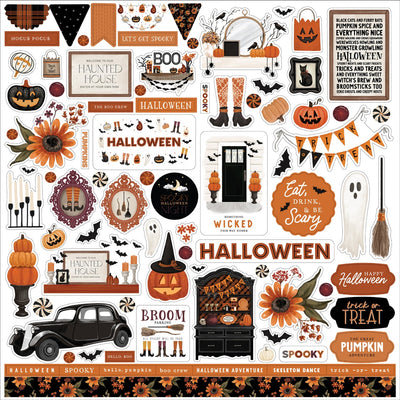 Halloween Element Stickers - Carta Bella