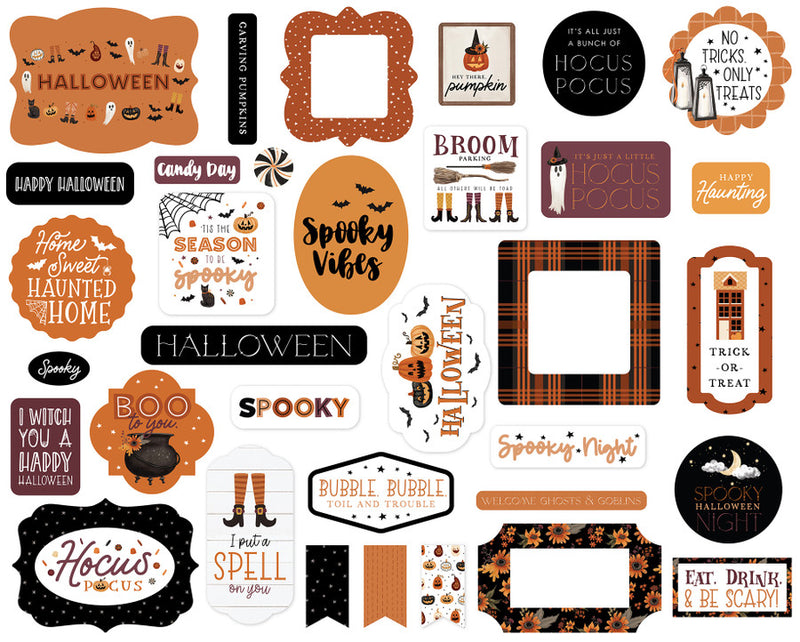 Halloween Ephemera - Carta Bella