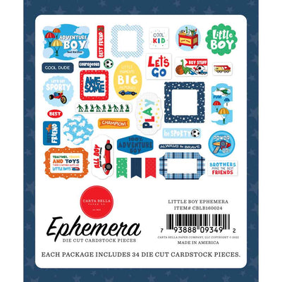 Little Boy Ephemera - Steve Duncan - Carta Bella