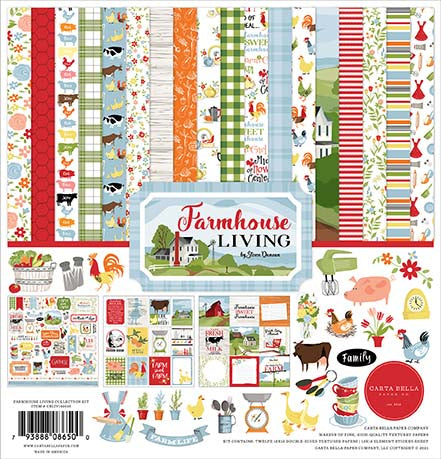 Farmhouse Living Collection Kit - Carta Bella