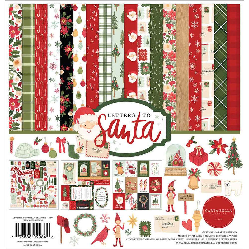 Carta Bella Letters to Santa Collection Kit