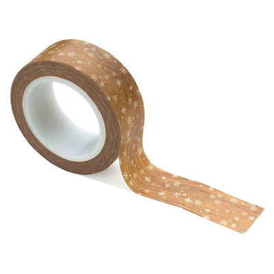 Wood Grain Snow Washi Tape - Letters To Santa - Carta Bella