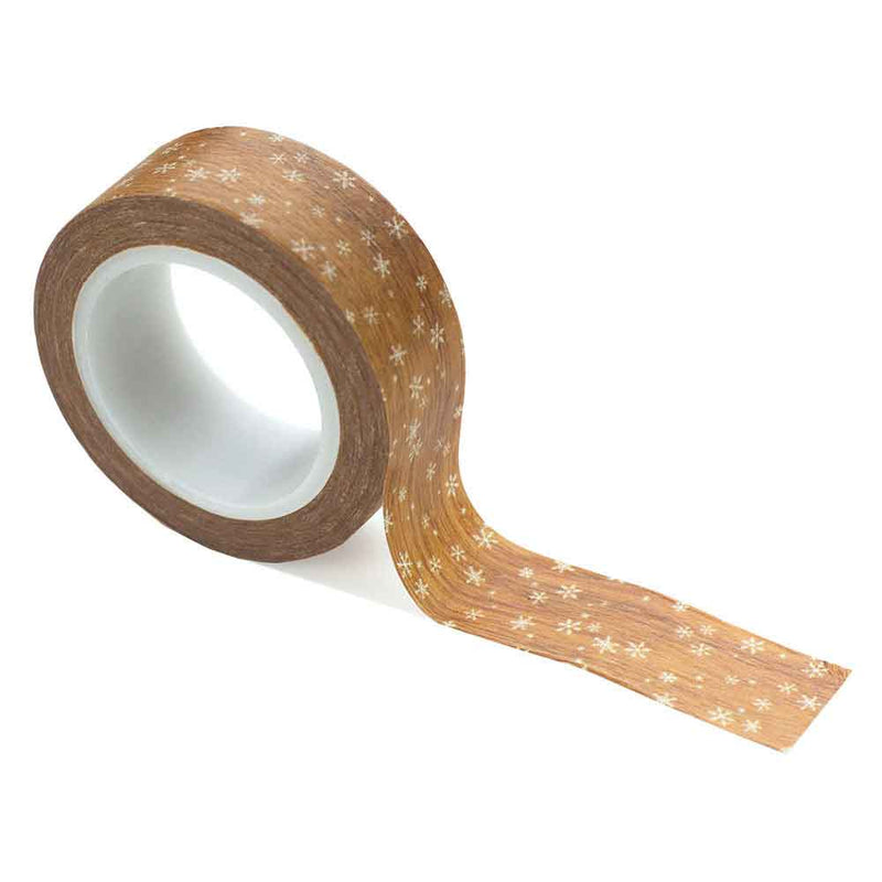 Wood Grain Snow Washi Tape - Letters To Santa - Carta Bella
