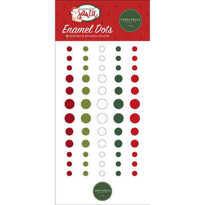 Letters To Santa Enamel Dots - Carta Bella