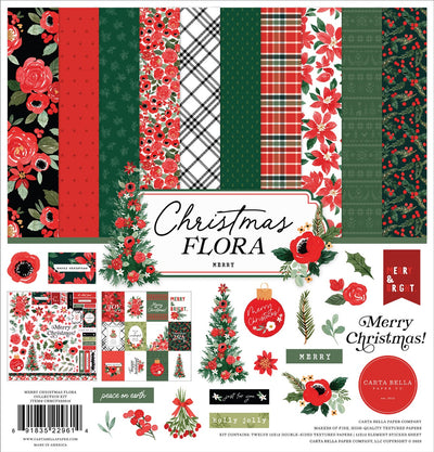 Christmas Flora Collection Kit- Carta Bella