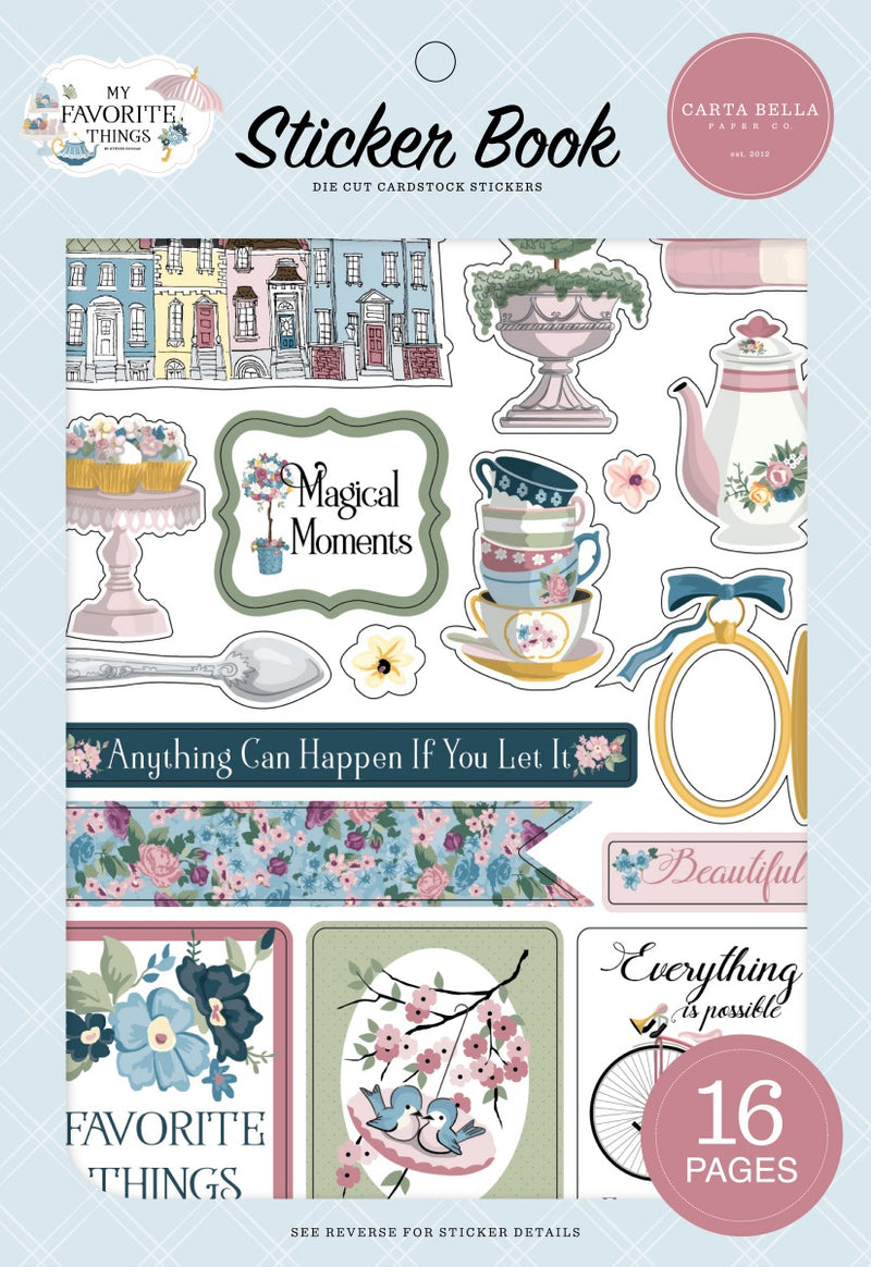 Sticker Book -  My Favorite Things - Carta Bella Paper