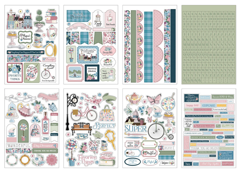Sticker Book -  My Favorite Things - Carta Bella Paper