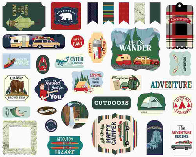 Outdoor Adventures Ephemera - Carta Bella*
