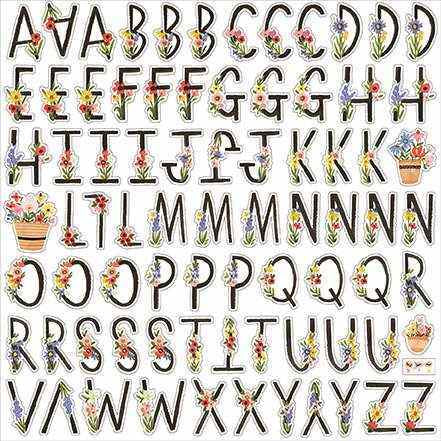 Oh Happy Day Alpha Stickers - Carta Bella*