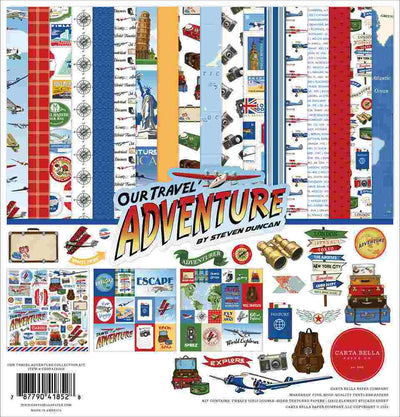 Our Travel Adventure Collection Kit - Carta Bella*