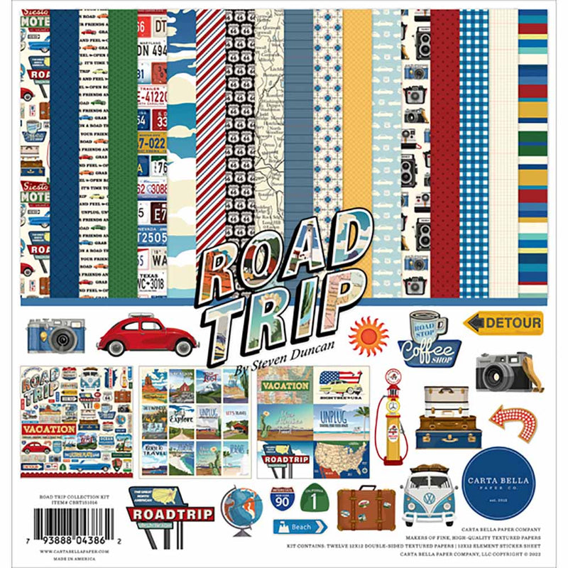 Road Trip Collection Kit - Carta Bella
