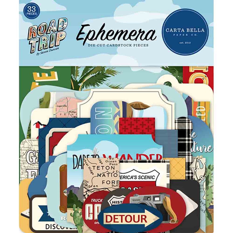 Road Trip Ephemera - Carta Bella