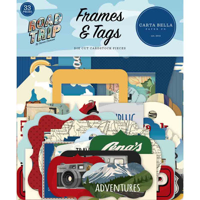 Road Trip Frames & Tags - Carta Bella