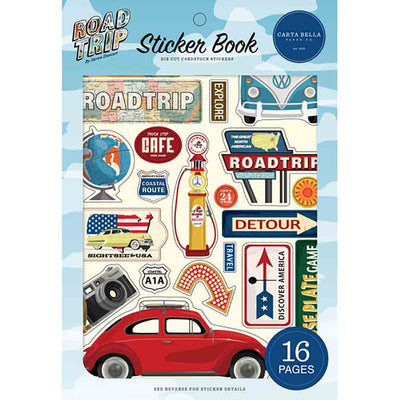 Road Trip Sticker Book - Carta Bella