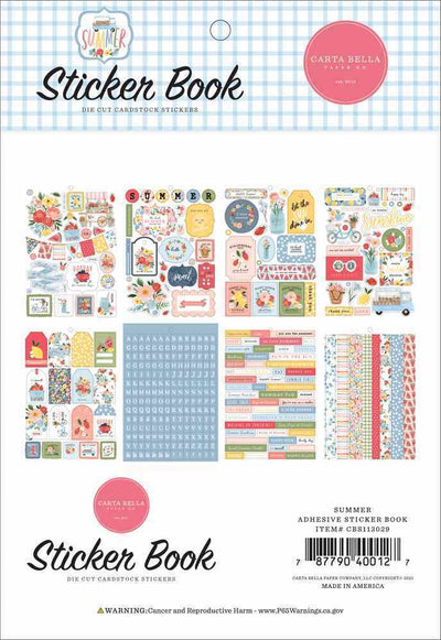 Summer Sticker Book - Carta Bella*