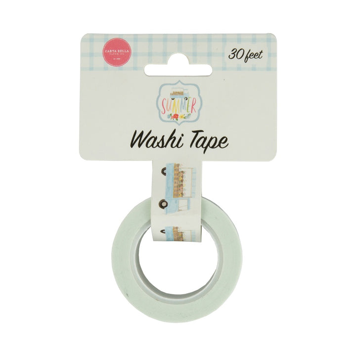 Flower Delivery Truck Washi Tape-Summer-Carta Bella