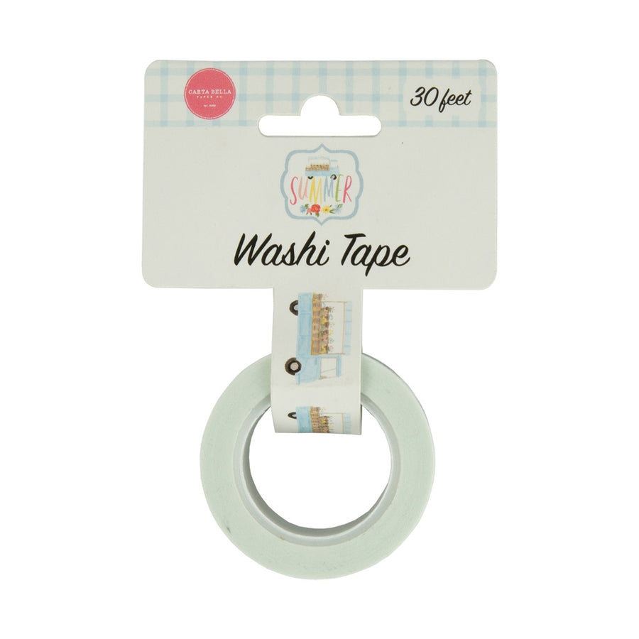 Flower Delivery Truck Washi Tape-Summer-Carta Bella