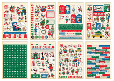 Season's Greetings Sticker Book - Carta Bella