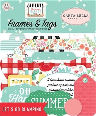 Summer Market Frames & Tags - Carta Bella