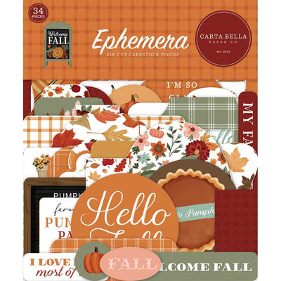 Welcome Fall Ephemera - Carta Bella