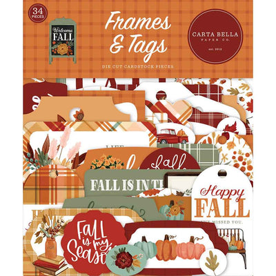 Welcome Fall Frames & Tags - Carta Bella