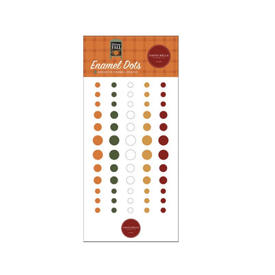 Welcome Fall Enamel Dots - Carta Bella