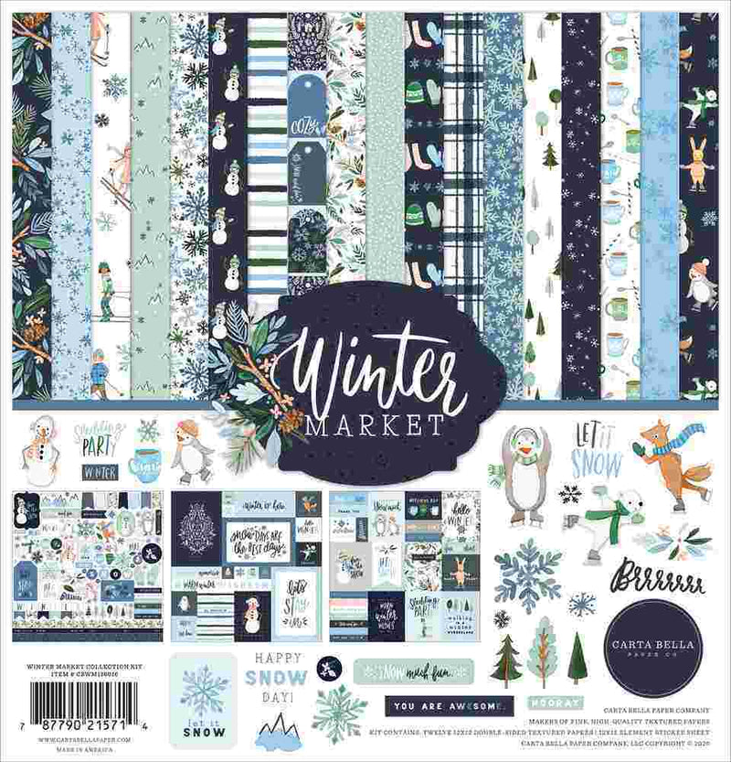 Winter Market Collection Kit - Carta Bella