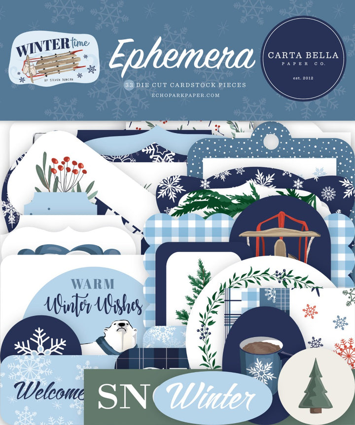 Wintertime Ephemera- Carta Bella