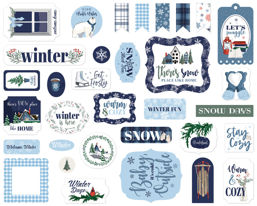 Wintertime Ephemera- Carta Bella