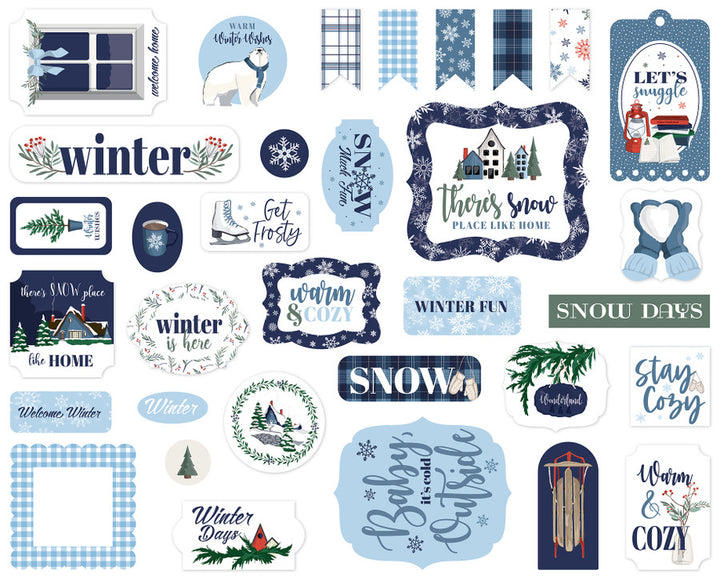 Wintertime Ephemera- Carta Bella