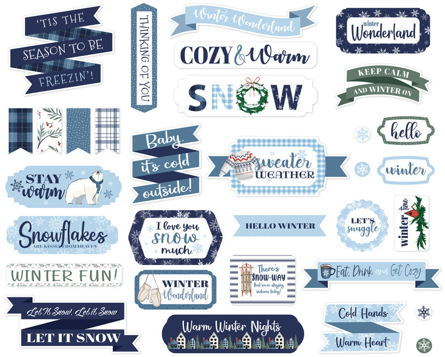 Wintertime Titles & Phrases- Carta Bella