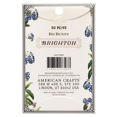 Die-Cut Clear Stickers - Brighton Collection - BoBunny