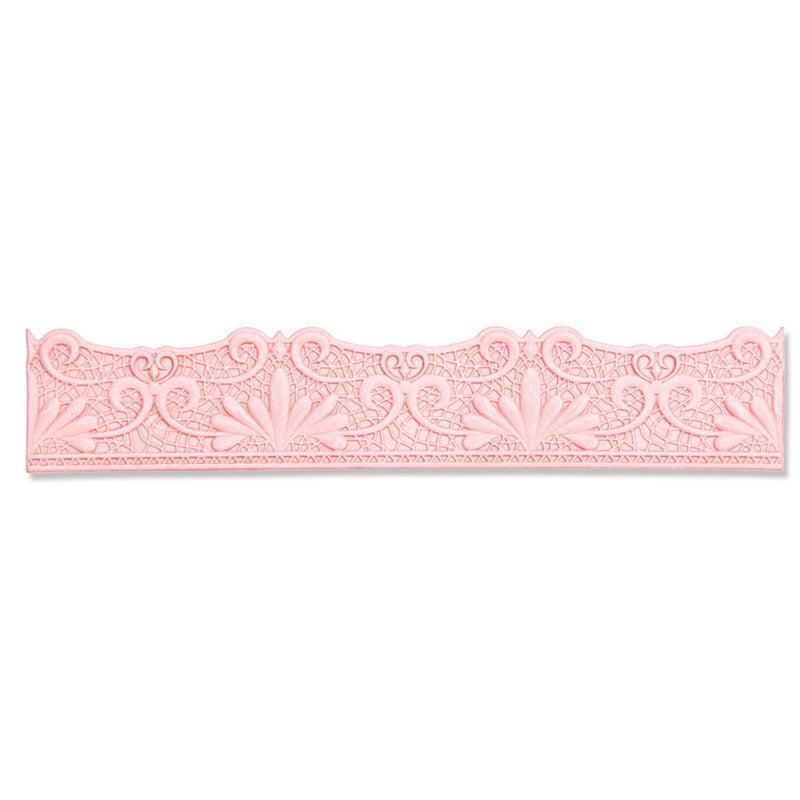 3-D Impresslits Emboss Folder Lace Border by Kath Breen - Sizzix - Clearance