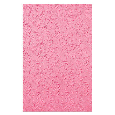 3-D Embossing Folder Floral Scrolls - Sizzix - Clearance