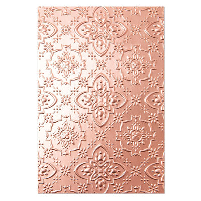 3-D Embossing Folder Ornamental Motif by Kath Breen - Sizzix - Clearance