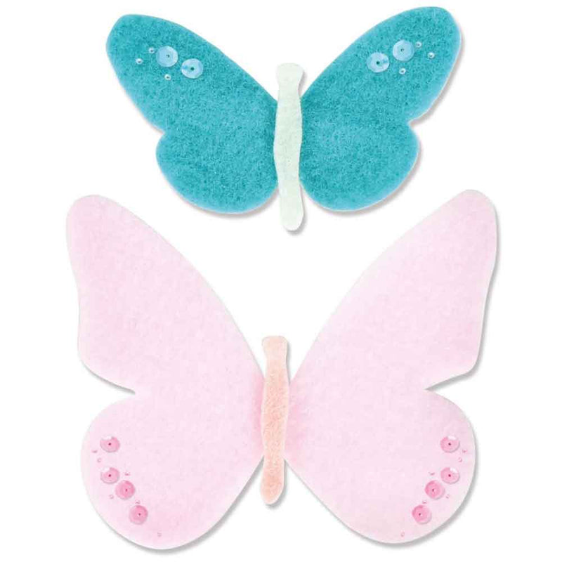 Textile Butterflies Bigz Die - Jenna Rushforth - Sizzix