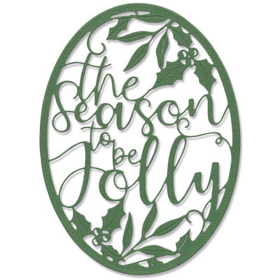 Jolly Season Thinlits Die  - Sizzix