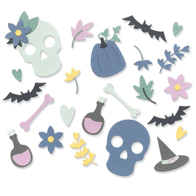 Spooky Icons Thinlits Die - Lisa Jones - Sizzix