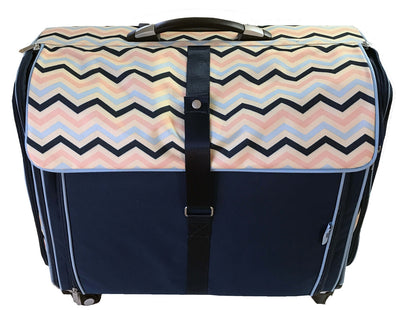 CGull ultimate scrapbooking and machine tote in Chevron