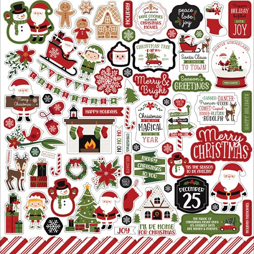 Christmas Magic Element Stickers - Echo Park