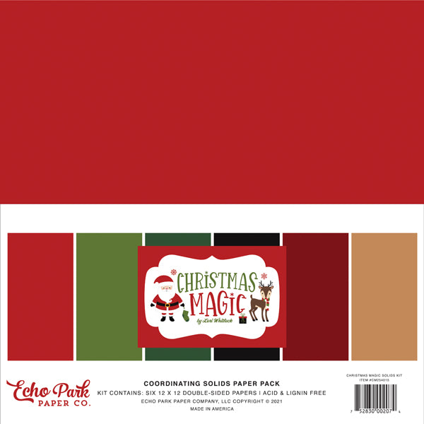 Christmas Magic Solids Kit - Echo Park