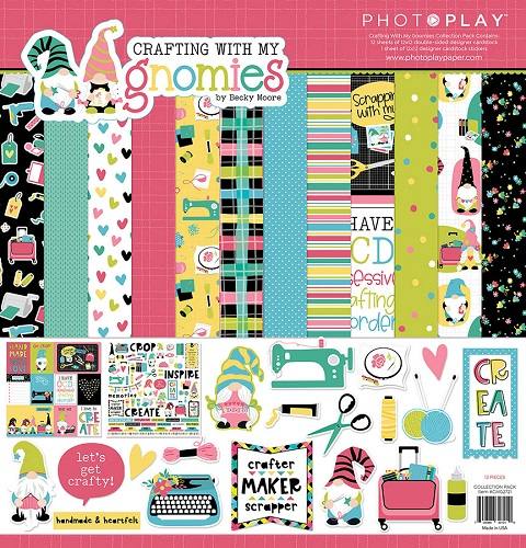 Crafting With My Gnomies Collection Pack - Becky Moore - PhotoPlay