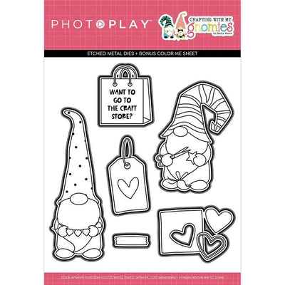 Crafting With My Gnomies Dies - Becky Moore - PhotoPlay - Clearance