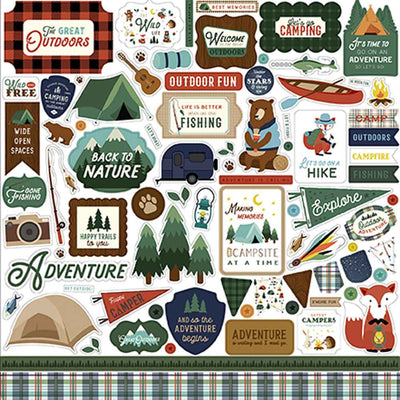 Call of the Wild Element Stickers - Echo Park