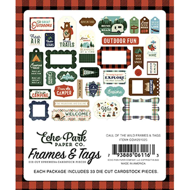 Call of the Wild Frames & Tags - Echo Park