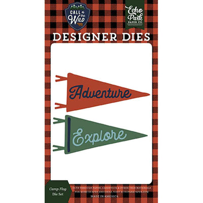 Camp Flag Die Set - Call of the Wild - Echo Park